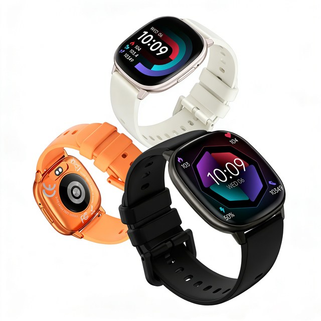 2026 HD17 Air Ultra Thin Smart Watch 1.73-inch AMOLED Display BT Call Heart Rate Monitor IP68 Waterproof Fitness Tracker for Men