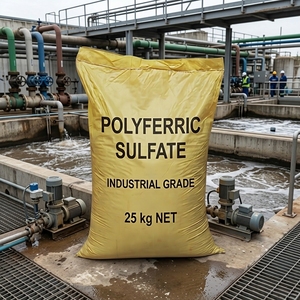 Agentes para el Tratamiento del Agua, Fabricante de Sulfato Ferroso, Polisulfato Ferroso Fe2SO4·3, Sulfato Ferroso para la Purificación del Agua - Product Image 1
