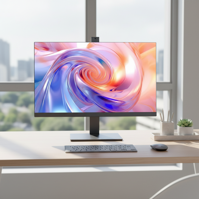 New OEM 27inch Desktop Computer All in One Core I3 I5 I7 I9 DDR4 16GB SSD 1TB EU UK US JP CN AU US Monoblock AIO PC Barebone