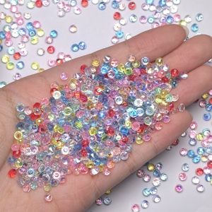 Cristalli Acrilici Brillanti Trasparenti da 4mm, Coriandoli in Plastica per Decorazioni Matrimoniali, Feste, Fai-da-Te <span class=keywords><strong>e</strong></span> Abbellimenti - Product Image 5