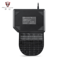 Motospeed K27 kablolu Mini dijital Numpad sayısal tuş takımı RGB arkadan aydınlatmalı klavye