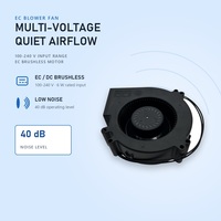 Ventilateur axial DC sans balais EC 120 x 120 x 32 mm pour équipement industriel et racks de serveurs