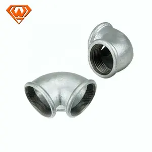 Malleable Iron Pipe Fittings 90 Degree Elbow