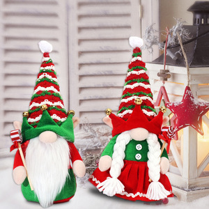 Wholesale Christmas Gnome Decoration Plush Dolls Standing Faceless <b>Couple</b> Gnomes Xmas Tabletop Decor <b>Ornaments</b> - Product Image 4