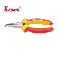 Pince à câble électrique isolée X-Spark VDE 1000V 250MM, qualité bricolage, plastique moulé, acier au chrome-vanadium, mesure métrique, OEM