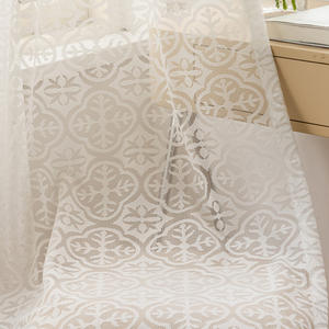 <span class=keywords><strong>Tende</strong></span> di pizzo macramè per finestra porta <span class=keywords><strong>francese</strong></span> <span class=keywords><strong>tende</strong></span> in <span class=keywords><strong>Tulle</strong></span> pizzicotto pieghettato Ready Made cucina all'aperto tovaglia - Product Image 5