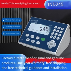 Báscula de plataforma digital Veidt para Mettler <span class=keywords><strong>Toledo</strong></span> IND245, báscula para camiones, instrumento industrial con funciones de conteo/impresión/valor máximo - Product Image 2