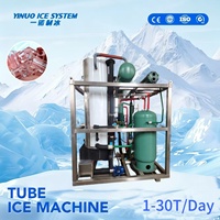 Machine à glaçons en tube, acier inoxydable 304, automatique, commerciale, pour bar, restaurant, hôtel, certifiée CE