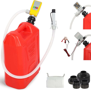 ปั๊มถ่ายโอนเชื้อเพลิงหัวฉีดอัตโนมัติ3.2GPM พลาสติกที่ทนทานใช้แบตเตอรี่ใช้งานง่าย - Product Image 5