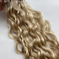 Ekstensi Rambut Haiyi 2026 Tipis Tak Terlihat Anti Kusut & Rontok Double Drawn Genius Weft Raw Cuticle-Alignment Pengiriman Cepat