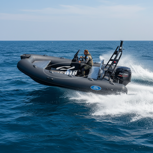 Bateau pneumatique semi-rigide Hedia Aluminium V Hull 360 ORCA Hypalon 12 pieds - Product Image 1