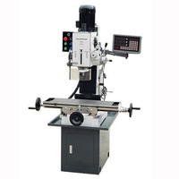 Machine de perçage et de fraisage verticale miniature en métal ZX7045G SOSEN avec moteur de 1,5 kW, diamètre de perçage maximal de 45 mm, tête pivotante à 360°