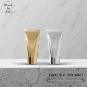 EN STOCK SANS QUANTITÉ MINIMALE DE COMMANDE <span class=keywords><strong>Tube</strong></span> en aluminium doré et plastique de 30 ml 30 g pour crème pour les mains, crème pour le visage, lotion, écran solaire, emballage cosmétique - Product Image 4