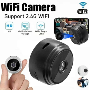 <span class=keywords><strong>Mini</strong></span> Cámara <span class=keywords><strong>A9</strong></span> con Batería Recargable de 200mAh, Visión Nocturna WiFi, Control Remoto de Largo Alcance, Grabadora de Voz Inalámbrica, Video - Product Image 2