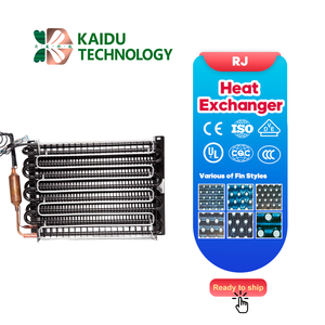 Trocador de Calor Leve de Tubo com Aletas de Cobre ou Alumínio para Refrigeradores de Alimentos - Product Image 2