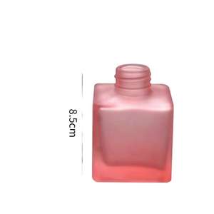 <span class=keywords><strong>KYLIA</strong></span> Diffuseur d'aromathérapie en verre carré de couleur givrée Diffuseur de parfum d'huile essentielle Bouteille en verre pour chambre - Product Image 6