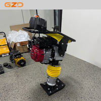 Compacteur de sol manuel GZD OEM Factory 5,5-6,5 CV 75 kg à moteur haute puissance