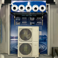 AC Kabinet Industri 20 TON 350 KW Kapasitas Tinggi R410a Unit AC Portabel dengan Motor Hemat Energi Ramah Lingkungan