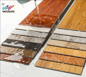 Suelo Vinílico Híbrido SPC, <span class=keywords><strong>Vinilo</strong></span> de Clic Duro de 5 mm de Espesor con Base, Suelo Jssuper SPC - Product Image 2
