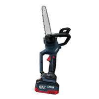 12 Inch108VfScie à chaîne électrique sans brosse Coupe-bois Batterie portable Scie à chaîne électrique Rechargeable Outils électriques d'élagage de jardin