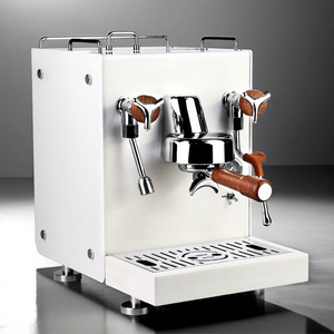 Cafetera Espresso Comercial 3 en 1, Semiautomática, Programable, Blanca, de Acero Inoxidable, de Alto Volumen, Doble Diseño, Nueva Llegada - Product Image 2