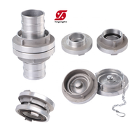 Mejor Precio: Conector de Manguera de Aluminio Storz A/B/C/D, Tapa Ciega Tipo Storz, Acoplamiento de Manguera Contra Incendios, Llave de Tapa Ciega para Bomberos