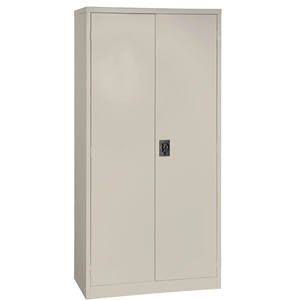 Lemari Pakaian Tinggi Murah Warna Abu-abu untuk Kamar Tidur, Organizer Lemari, Lemari Pakaian, Furnitur Kamar Tidur, Lemari Pakaian 2 Pintu Ayun - Product Image 2