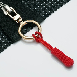 Bán Buôn Ưa Thích Cao Su Thiết Kế Biểu Tượng Tùy Chỉnh Màu Đen Dây Kéo <span class=keywords><strong>Puller</strong></span> Cho Hàng May Mặc - Product Image 3