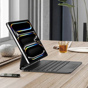 Custodia per <span class=keywords><strong>tastiera</strong></span> intelligente dal Design unico per iPad Pro M4 13 pollici con Touchpad retroilluminato magnetico nuova <span class=keywords><strong>tastiera</strong></span> magica - Product Image 1