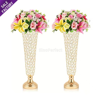 Support de Présentation Floral en Métal pour Bouquets de Mariage, Centres de Table, Décoration de Cérémonie et Événements