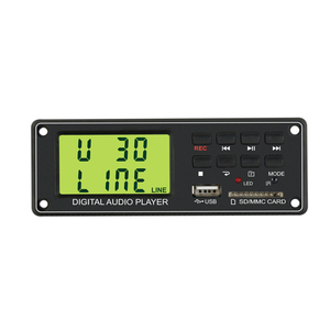 Bán Buôn MP3 Mô-đun Máy Nghe Nhạc Kỹ Thuật Số Máy Nghe Nhạc Âm Thanh Board Giải Mã Màn Hình LCD Segment Hiển Thị <span class=keywords><strong>SD</strong></span> FM Mô-đun TPM005a - Product Image 3