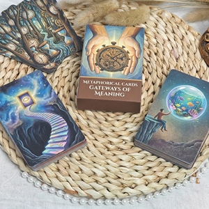 Impresión a Todo Color Personalizada, 55 Tarjetas con Citas Inspiradoras de Dios, Tarjetas de Bendición, Versículo Bíblico Cristiano, Mazo de Oraciones del Evangelio - Product Image 3