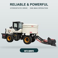 Camion malaxeur à béton haute performance 3500 kg auto-chargeur pour la construction routière Nouvelle Arrivée