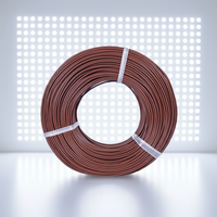 Fil électrique en silicone 16 AWG 1,3 mm² 1 mm, câble de raccordement flexible en cuivre toronné haute température 200°C 3000V UL30056