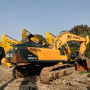 รถขุดตีนตะขาบฮุนได 485VS มือสอง ประสิทธิภาพสูง ใช้งานได้อย่างมั่นคง พร้อมเครื่องยนต์คัมมินส์ มอเตอร์ปั๊ม และ PLC ผลิตในเกาหลี - Product Image 2