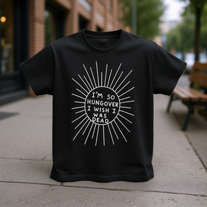 Divertente maglietta con meme, maglietta ironica e sarcastica, stile Gen Z, nera, taglia unisex per adulti - Product Image 3