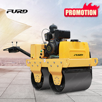 Compacteur routier à double vibration pour piétons
