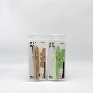 2 PCS Kit de rasoirs pour femmes Rasoir à sourcils <span class=keywords><strong>Tondeuse</strong></span> à sourcils Outil de rasage pour hommes filles - Product Image 5