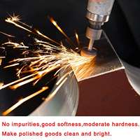 Tête de polissage conique compatible CNC pour utilisation sur moules