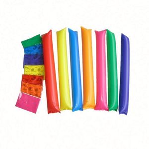 Cheap <b>Customized</b> Pattern Activity Color Printed Waterproof Eco-friendly PE/PVC Cheering Thunder Stick <b>Balloon</b> Custom Logo Free - Product Image 5