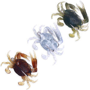 <span class=keywords><strong>Esca</strong></span> <span class=keywords><strong>Artificiale</strong></span> Morbida a Forma di Granchio 80mm 19g per <span class=keywords><strong>Pesca</strong></span> <span class=keywords><strong>in</strong></span> <span class=keywords><strong>Mare</strong></span>, Prezzo Conveniente 0.67OZ 3.14 POLLICI - Product Image 2