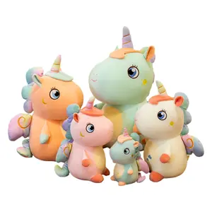 2023 Latest Design Factory Direct Sale Wholesale Soft Stuffed Animal Custom Cute Rainbow Unicorn Plush Toy