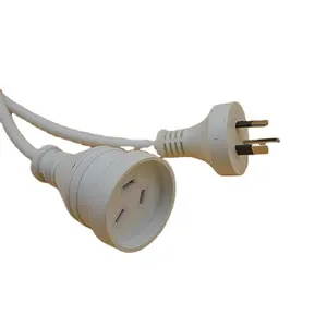 AC Australia Plug 3 Wire AS Standard made Power Extension Cord With Multiple Applications