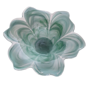 Ciotola Decorativa in Vetro Astratto, Elemento d'Arredo Artistico per Tavolino da Caffè e Decorazione del Soggiorno - Product Image 2
