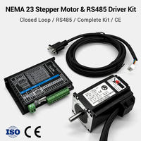 Kit Motor Stepper Nema 23 2N.m dengan Driver Hybrid Digital RS485 Modbus untuk Otomasi CNC Produsen OEM