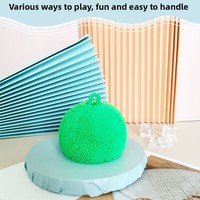 Jouet gonflable TPR élastique et moelleux en forme de boule, idéal pour les fêtes – Nouveauté très prisée