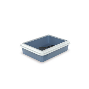 Caja de Arena Inteligente para Gatos y Accesorios con Espacio Interior de 20L, Capacidad de 10kg, Plástico Funcional - Product Image 1