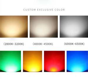 Lampes LED subaquatiques pour spa en acier inoxydable 304, étanches IP68, avec couleurs RVB pour piscine, bain à remous, spa, 12V/24V - Product Image 5