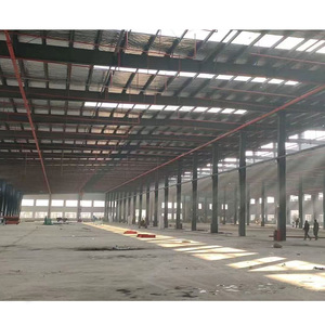 Bâtiment d'entrepôt en acier moderne personnalisé portable pour garage, hangar et utilisation en supermarché Structure en acier à portail Couleur personnalisée - Product Image 1