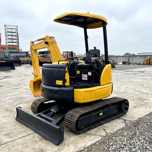 Mini-excavatrice Komatsu PC50 d'occasion du Japon, 5 tonnes, cabine ouverte, meilleure visibilité, prix bas, faible nombre d'heures de fonctionnement - Product Image 1
